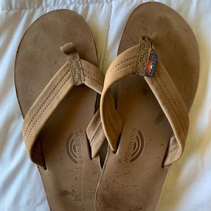 Kids Rainbow Flip Flops